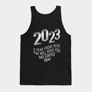 January 2023. Motivational saying. Tank Top